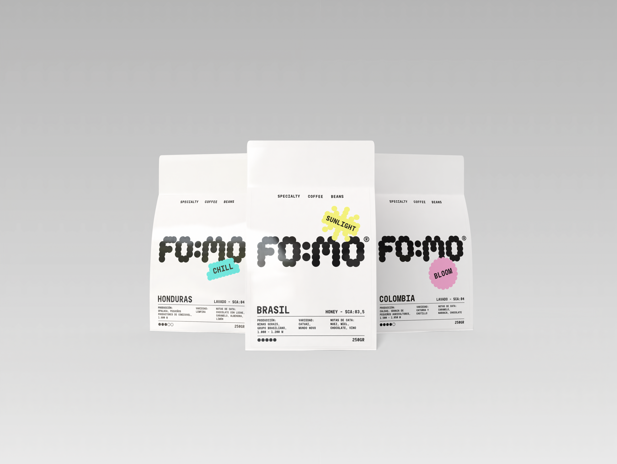 Pack Iniciación - Brasil + Colombia + Honduras