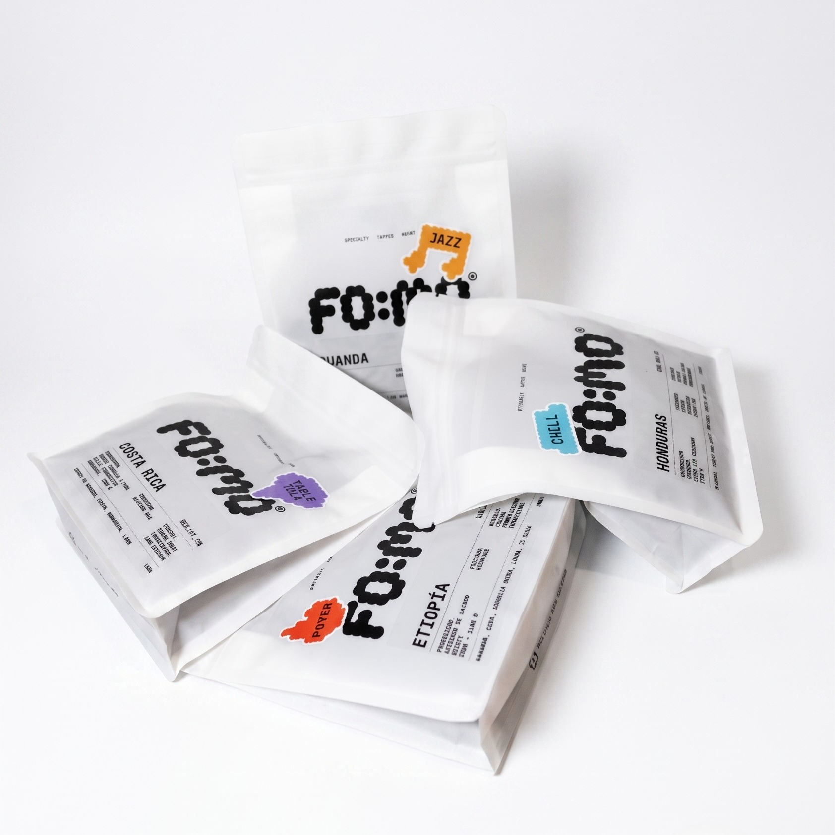 Pack Muy Cafetero - Honduras + Ruanda + Etiopía + Costa Rica